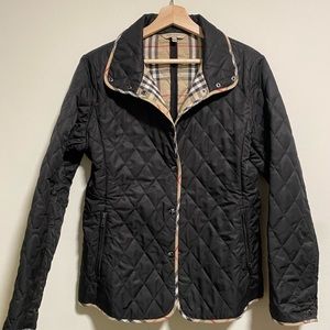 QUILTED BURBERRY LONDON JACKET